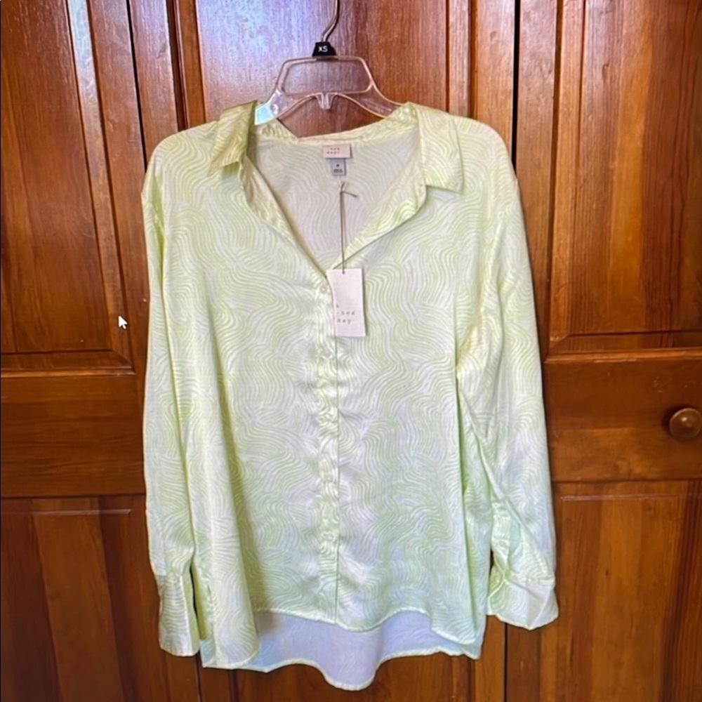 Light Green Women's Top